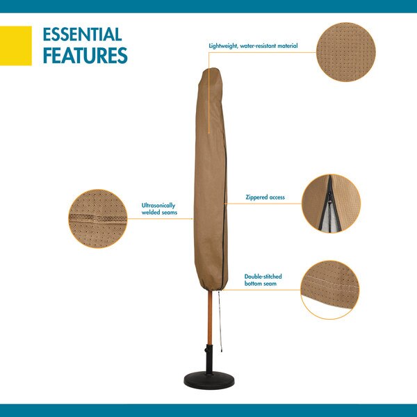 Essential DiA Latte Patio Umbrella Cover, Essential, 12