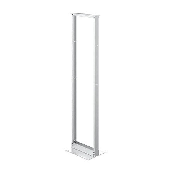 Open Frame Rack, 84.00x20.25x15.00, Alum