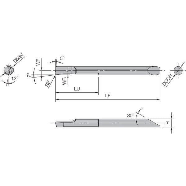 EZBR 020017005NB GW05 Grade Uncoated Car