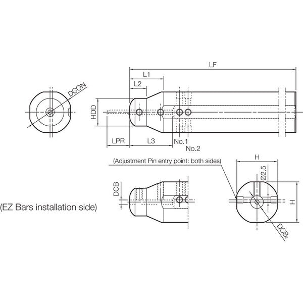 Micro Bar Sleeve, Adjustable