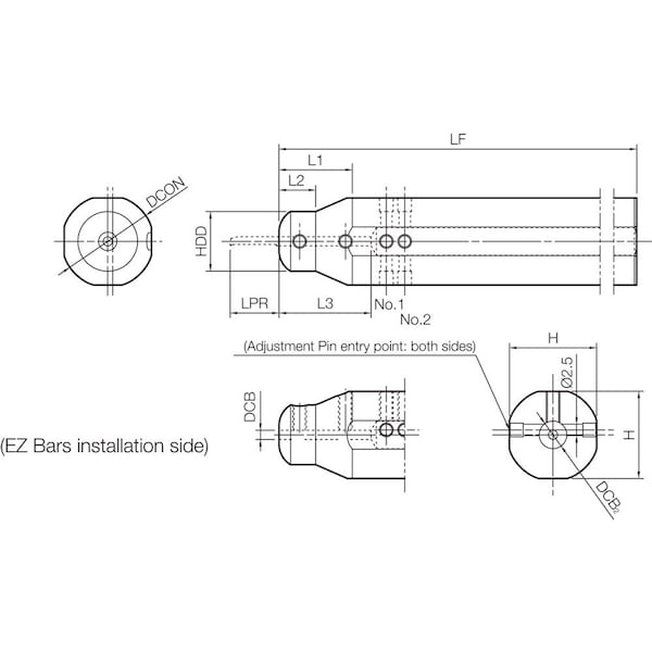 Micro Bar Sleeve, Adjustable