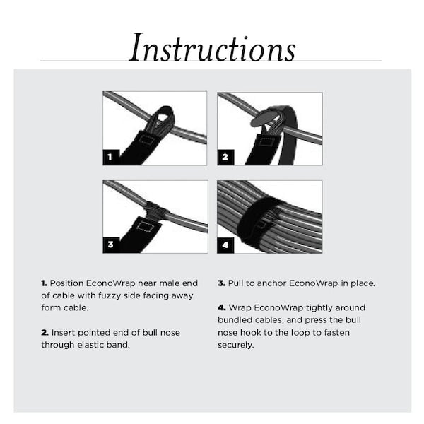 Hook and Loop Strap, 3/4x11