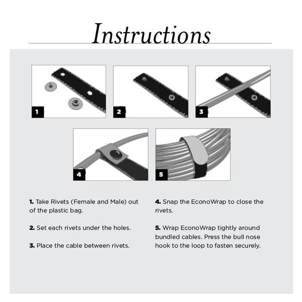 Hook and Loop Strap, 1x11