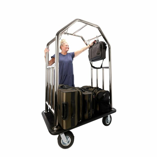 Bellman Cart, Steel, 48inL x 27inW