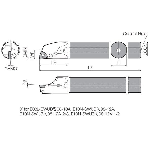 E10NSWUBL0812AN Left-Hand