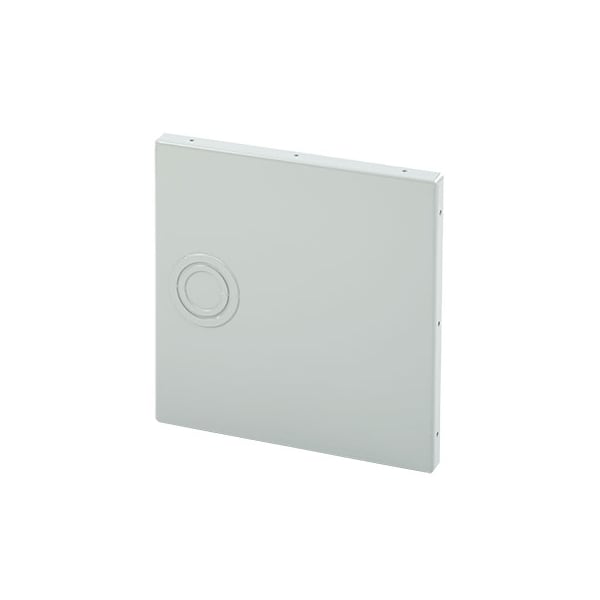 Closure Plate, 2.50x2.50, Gray, Steel