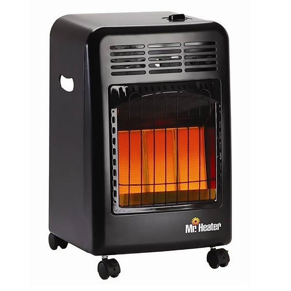 Radiant Propane Cabinet Heater, 6,000, 12,000 18,000 BTU, LP, 6,000 12,000 18,000 BtuH