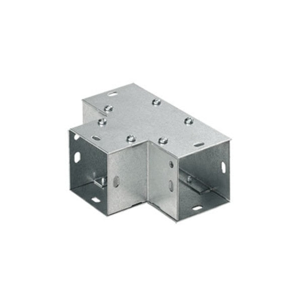 Galvanized 90-Degree Flush Tee, 12.00x12.00, Steel