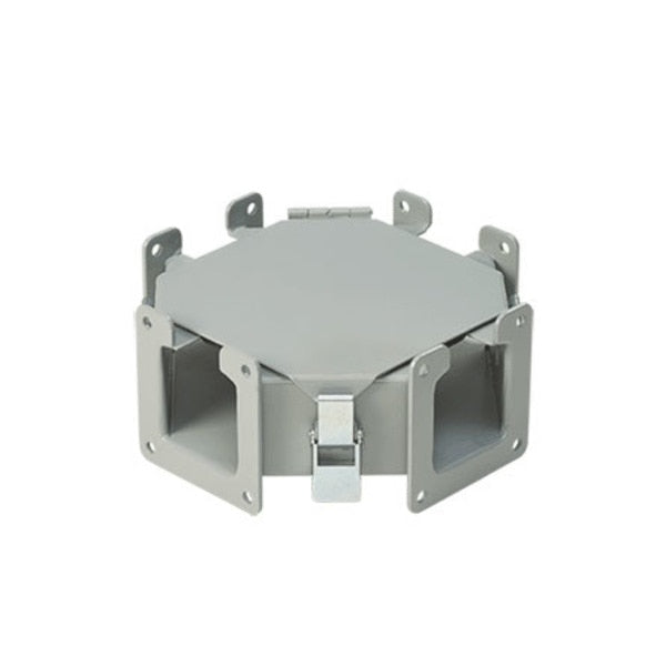 Cross Fitting, 8.00x8.00, Gray, Steel