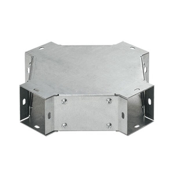 Galvanized Cross Fitting, Fits 6.00x6.00