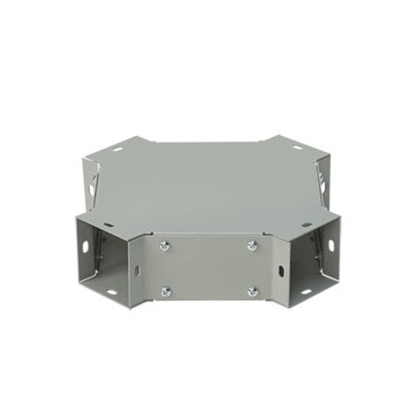 Cross Fitting, Fits 4.00x4.00, Gray, Ste