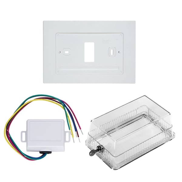 Plastic Thermstat Guard, 7X6X3.5
