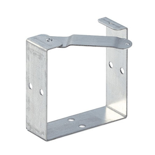 Galvanized Universal U-Connector, fits 4.00x4.00, Steel