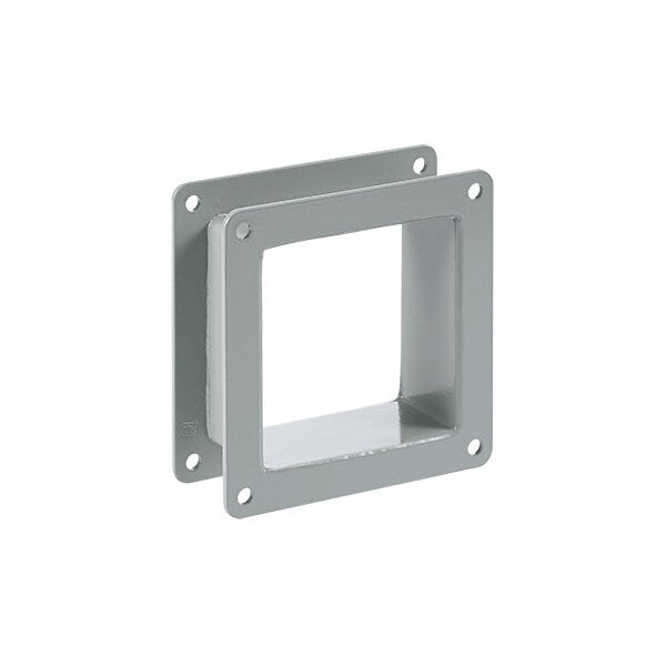 Nipple, 8.00x8.00x2.00, Gray, Steel