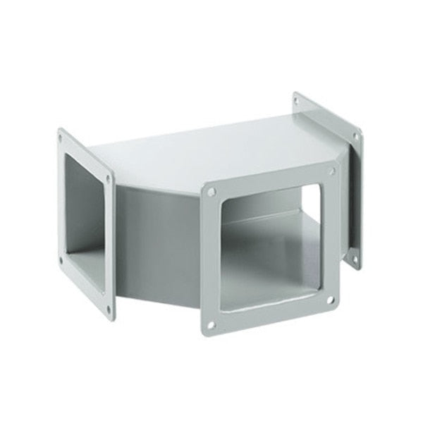Tee, 6.00x6.00, Gray, Steel