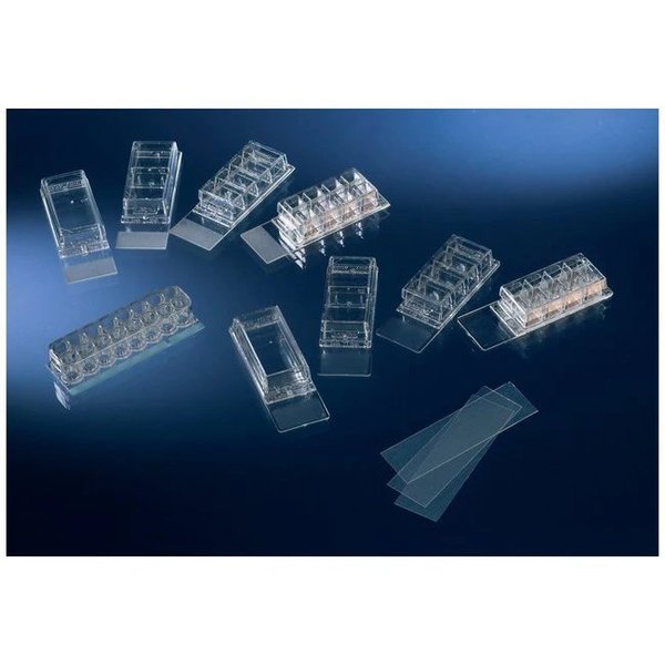 Nunc Coverglass for 16-Well Chambe, PK 96