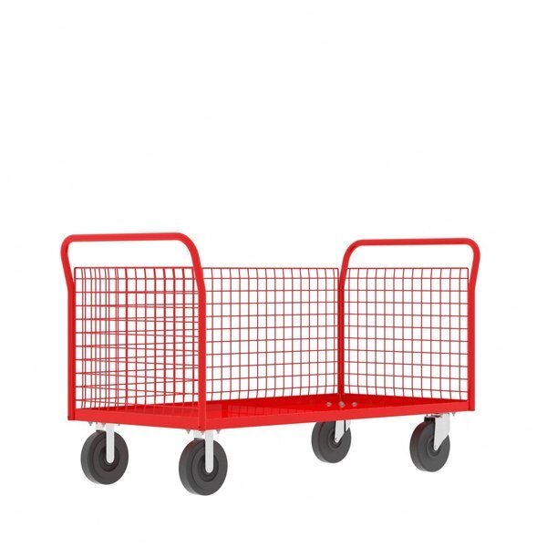 Cage Cart, 3-Sided 60