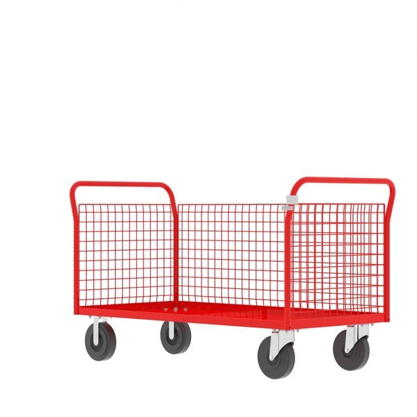 Cage Cart, 3-Sided 60