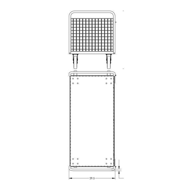 Cage Cart, 4-Sided 60