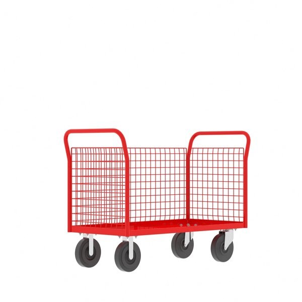 Cage Cart, 3-Sided 48