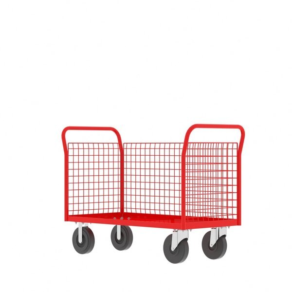 Cage Cart, 3-Sided 48