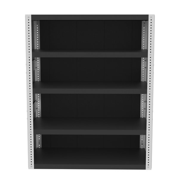 Preconfigured Enclosed Shelving Kit, 48
