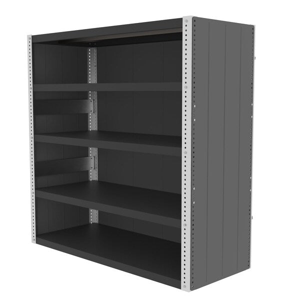Preconfigured Enclosed Shelving Kit, 60