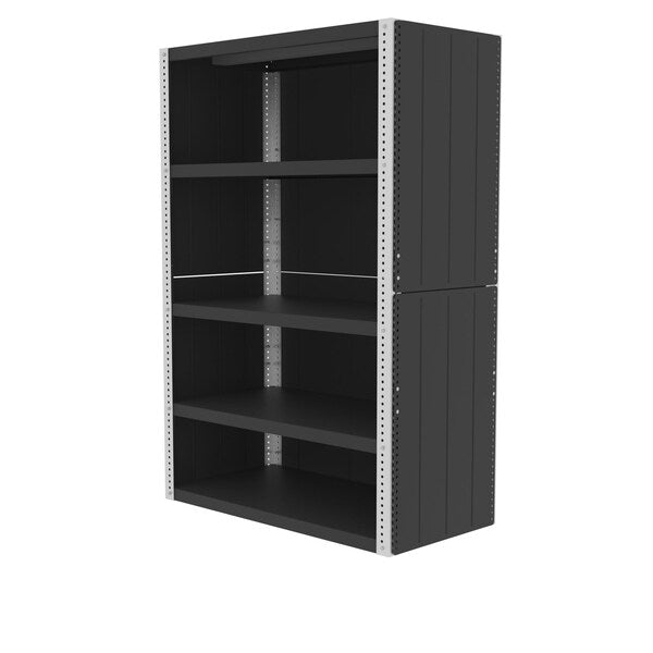 Preconfigured Enclosed Shelving Kit, 48