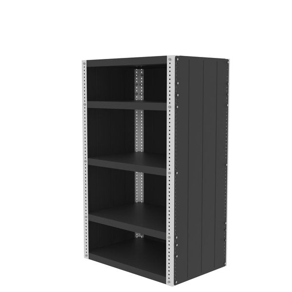 Preconfigured Enclosed Shelving Kit, 36
