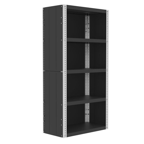 Preconfigured Enclosed Shelving Kit, 36