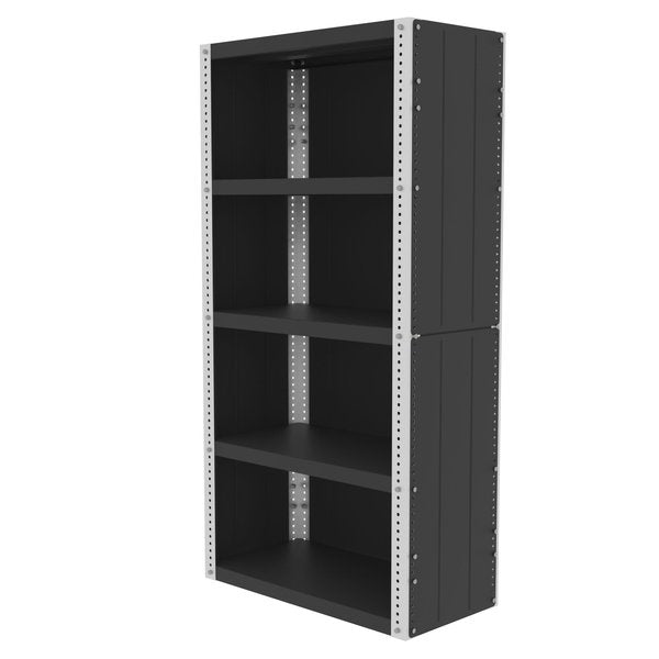 Preconfigured Enclosed Shelving Kit, 36
