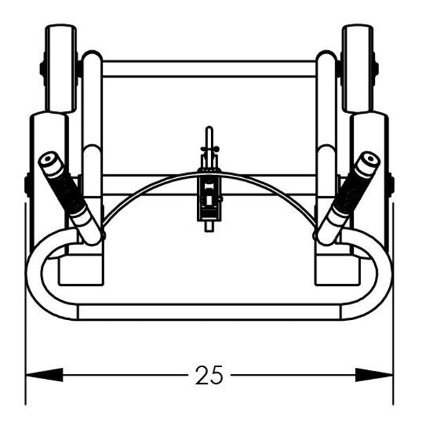 Ezy-Rol, Four Wheel Aluminum Frame Drum T