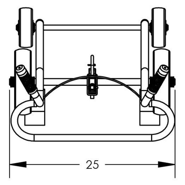 Ezy-Rol, Four Wheel Steel Frame Drum Truc