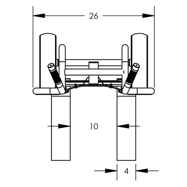 Ezy-Tilt Standard Two-Wheel Pallet Truck