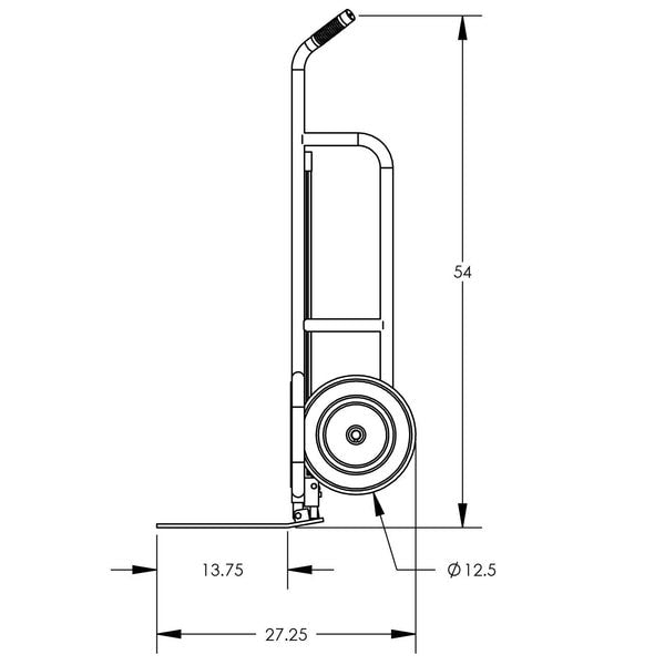 Ezy-Tilt Standard Two-Wheel Pallet Truck