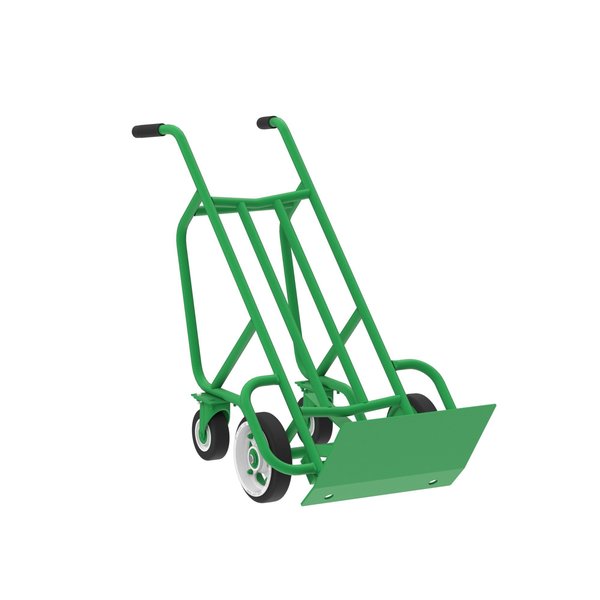 Four-Wheel Bag-BoxHand Truck, Stl F