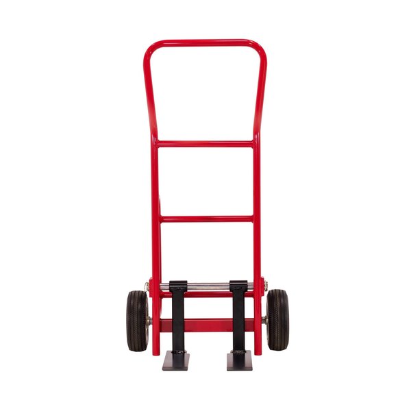 Industrial Hand Truck, Flat Forks, w/Mol