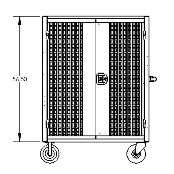 Security Cart, 48X24