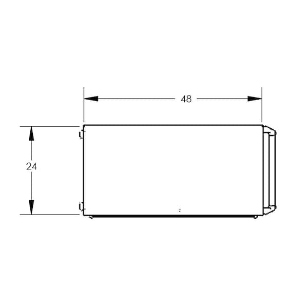 Security Cart, 48X24
