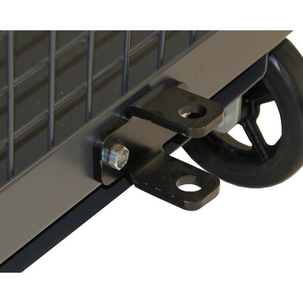 Hitch System, for Security Cart, Red