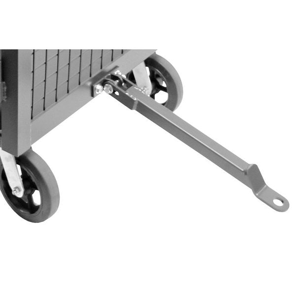 Hitch System, for Security Cart, Red