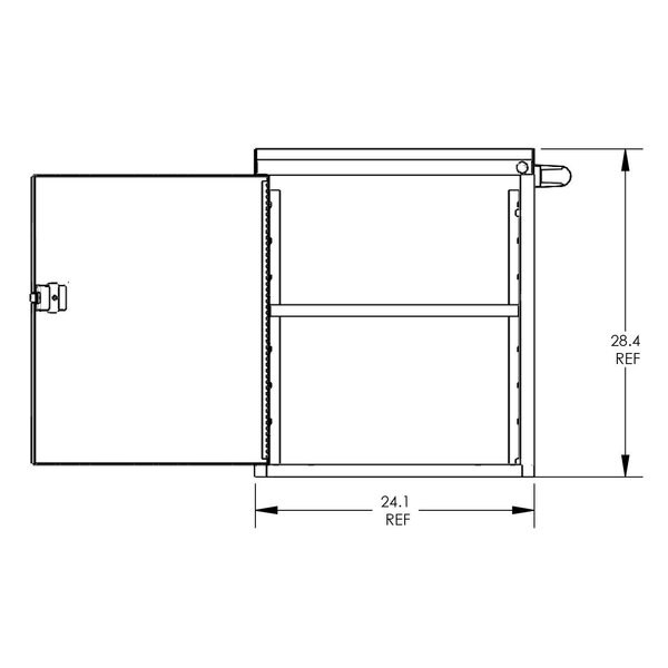 Garage Mobile Cabinet, 24
