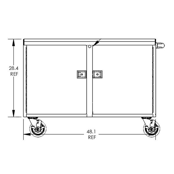 Garage Work Bench Cabinet, 48