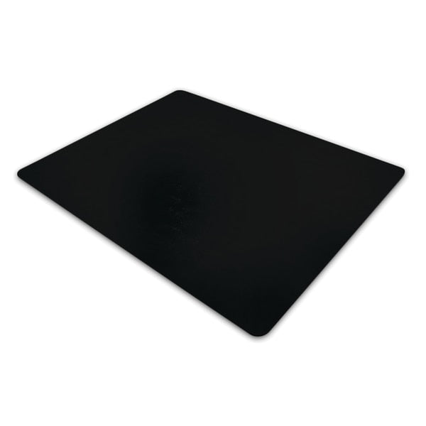 Chair Mat for Hard Floor, Rectangular, Bla