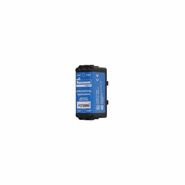 Fast Acting Cubefuse, 20A, 600VAC, 3/4