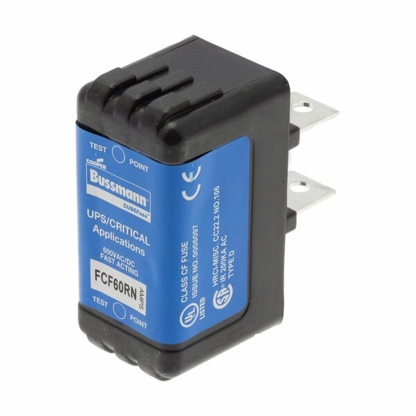 Fast Acting Cubefuse, 60A, 600VAC, 1