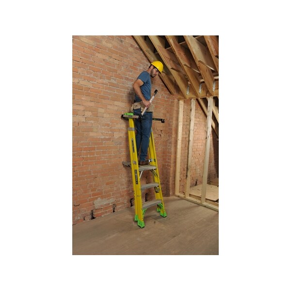 9 ft 0.25 ft Fiberglass Platform Stepladder