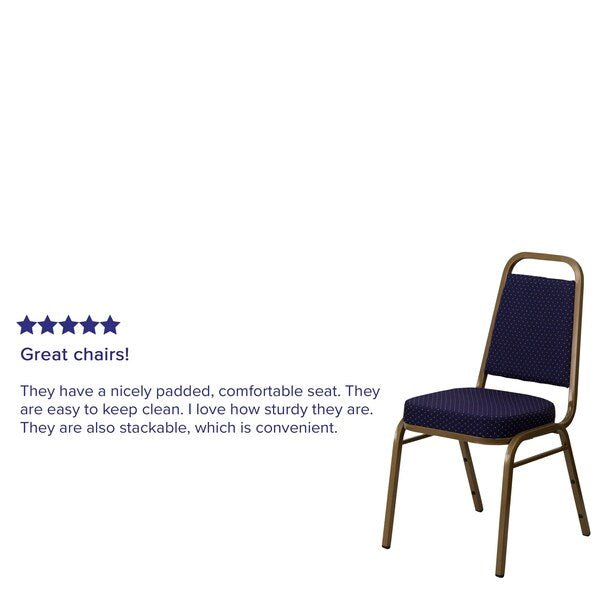 NavyBanquet Chair, 20-1/4