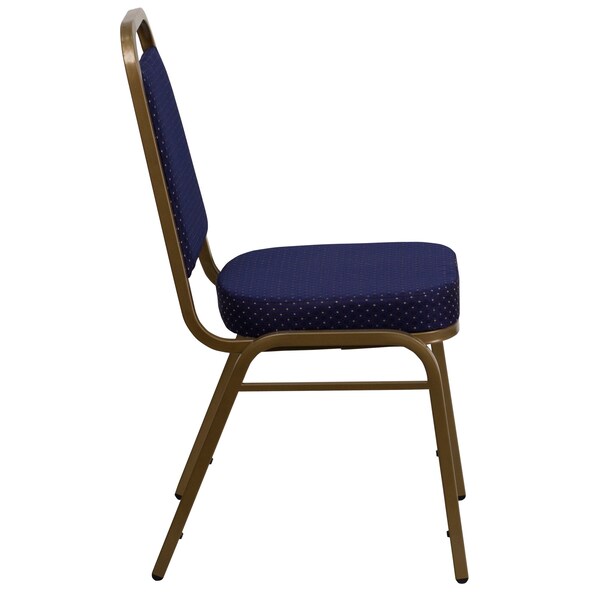 NavyBanquet Chair, 20-1/4