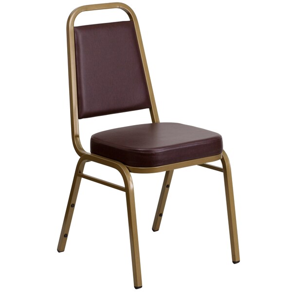 BrownBanquet Chair, 20-1/4